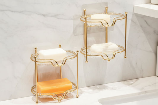 Dluxe Ave. Luxury Soap Dish and Holder for Bathroom