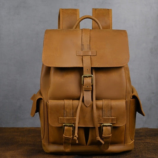 Dluxe Ave. Large Leather Travel Bag