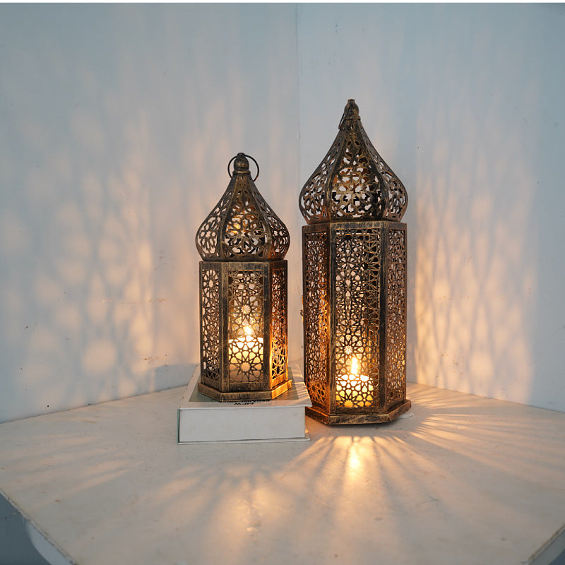 Moroccan Style Metal Lantern