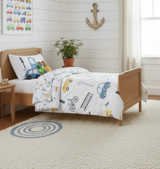 Dluxe Ave. (TODDLER) 4 Pcs Comforter and Bedding Set