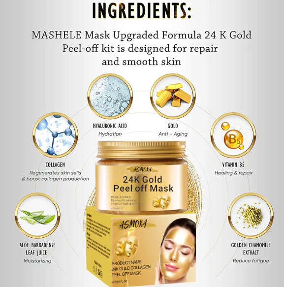 Dluxe Ave. 24K Gold Blackhead Mask