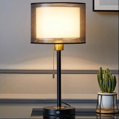Dluxe Ave. Retro Bedside Table Lamp