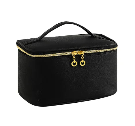 Dluxe Ave. Large Capacity PU Leather Cosmetic Storage Bag