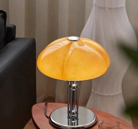 Dluxe Ave. Vintage Bauhaus Mushroom Table Lamp