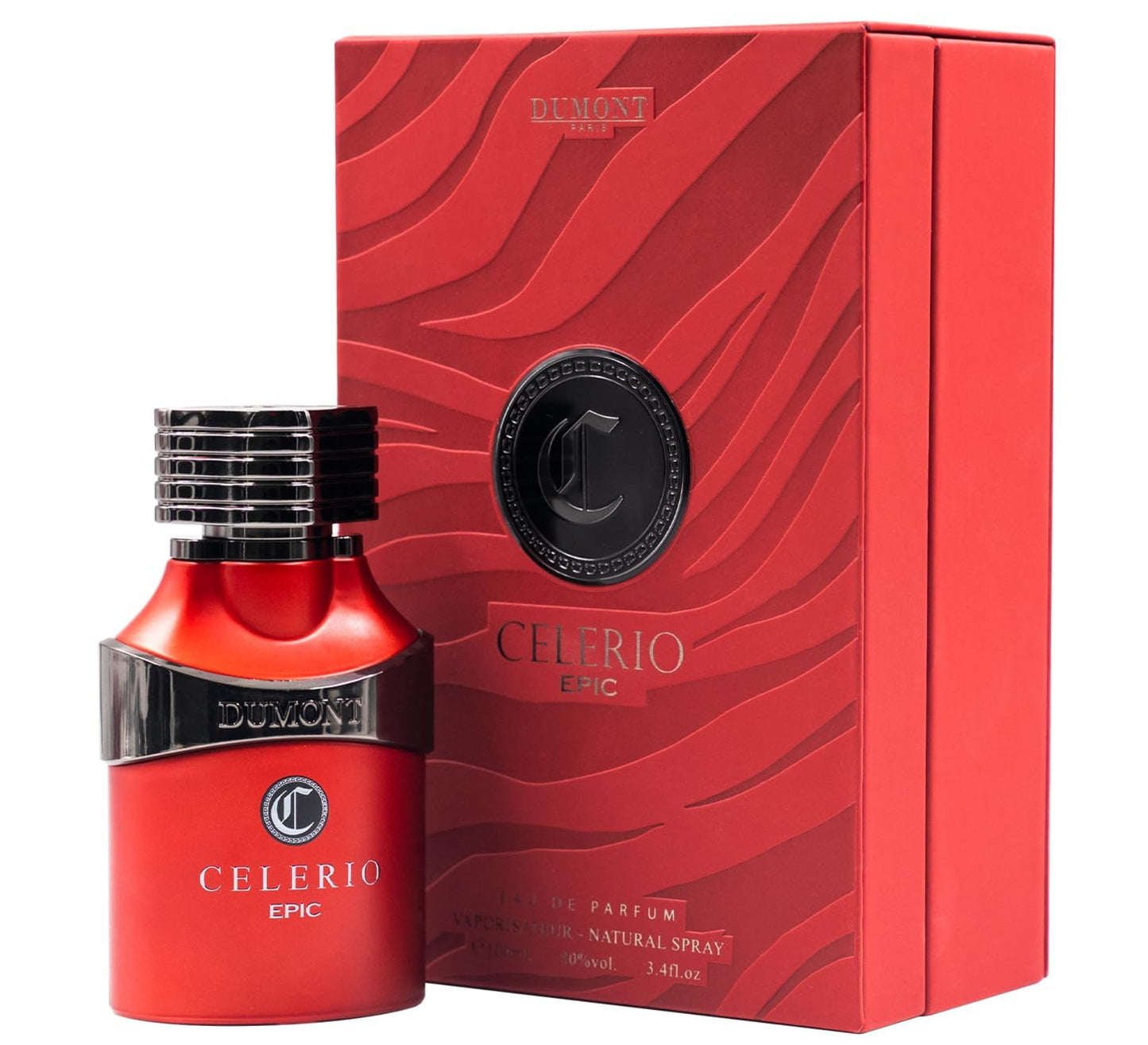 Dluxe Ave. DUMONT Celerio Epic Eau De Perfume Men/ 3.4oz (RED 80% vol)