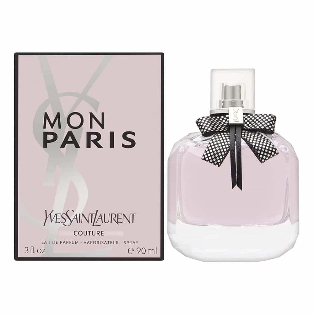 Dluxe Ave. Yves Saint Laurent Eau de Parfum Spray Mon Paris Couture for Women 3 Ounce