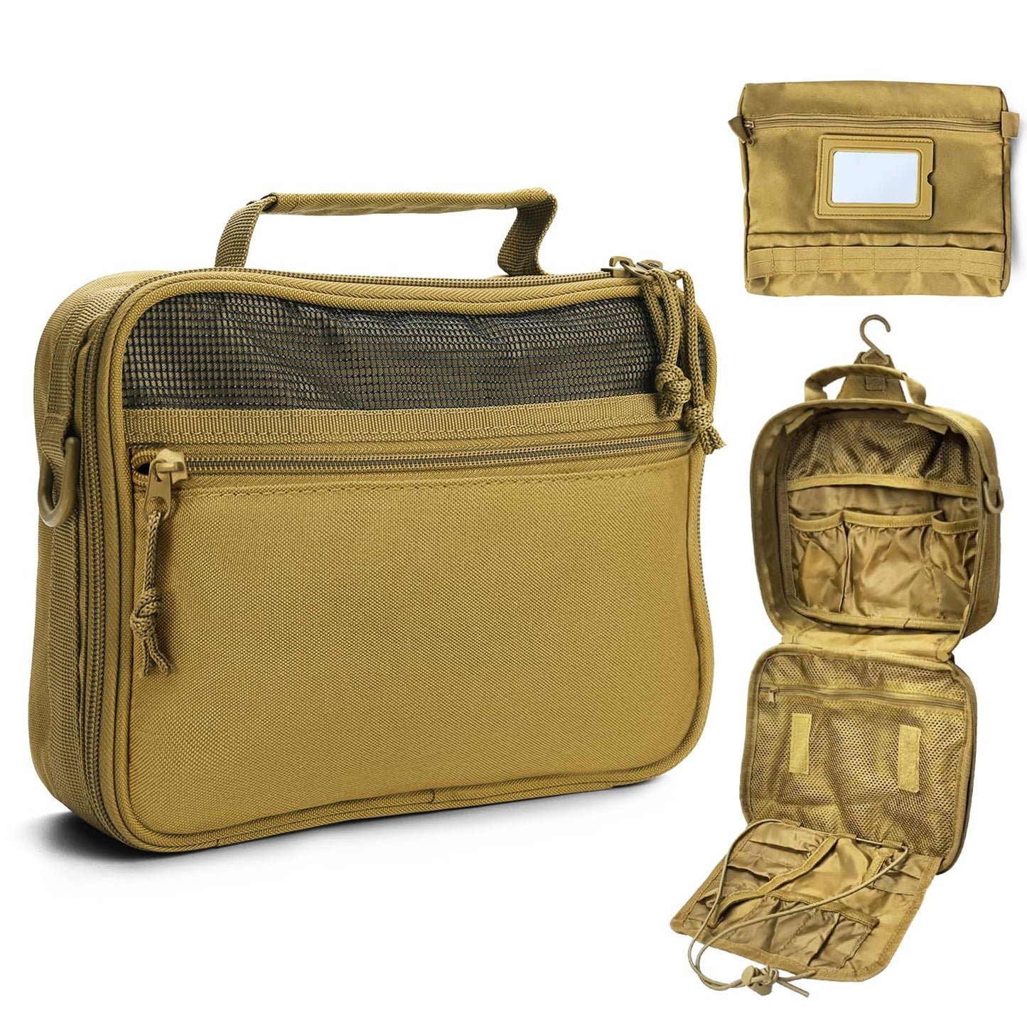 Dluxe Ave. Toiletry Travel Bag / Khaki