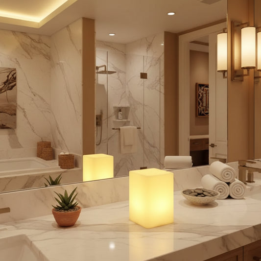 Dluxe Ave. Dimmable LED Night Light Mood Lamp with Remote Control