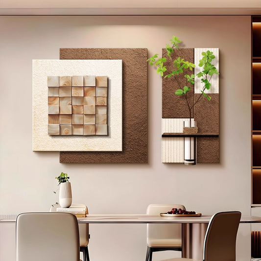 Abstract Modern Two-Panel Wall Art Decoration