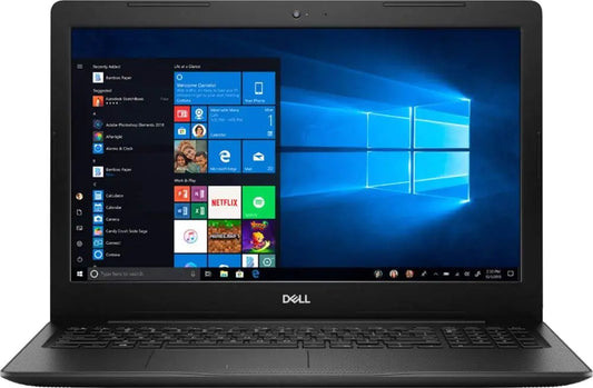 Dluxe Ave. Dell New Inspiron i3583 15.6" HD Touch-Screen Laptop - Intel i5-8265U - 8GB DDR4-256GB SSD - Windows 10 - Wireless-AC - Bluetooth SD Card Reader HDMI & USB 3.1 -Waves MaxxAudio Pro- Black