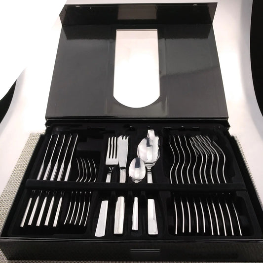 Dluxe Ave. 24-Piece Golden Stainless Steel Western Cutlery Set