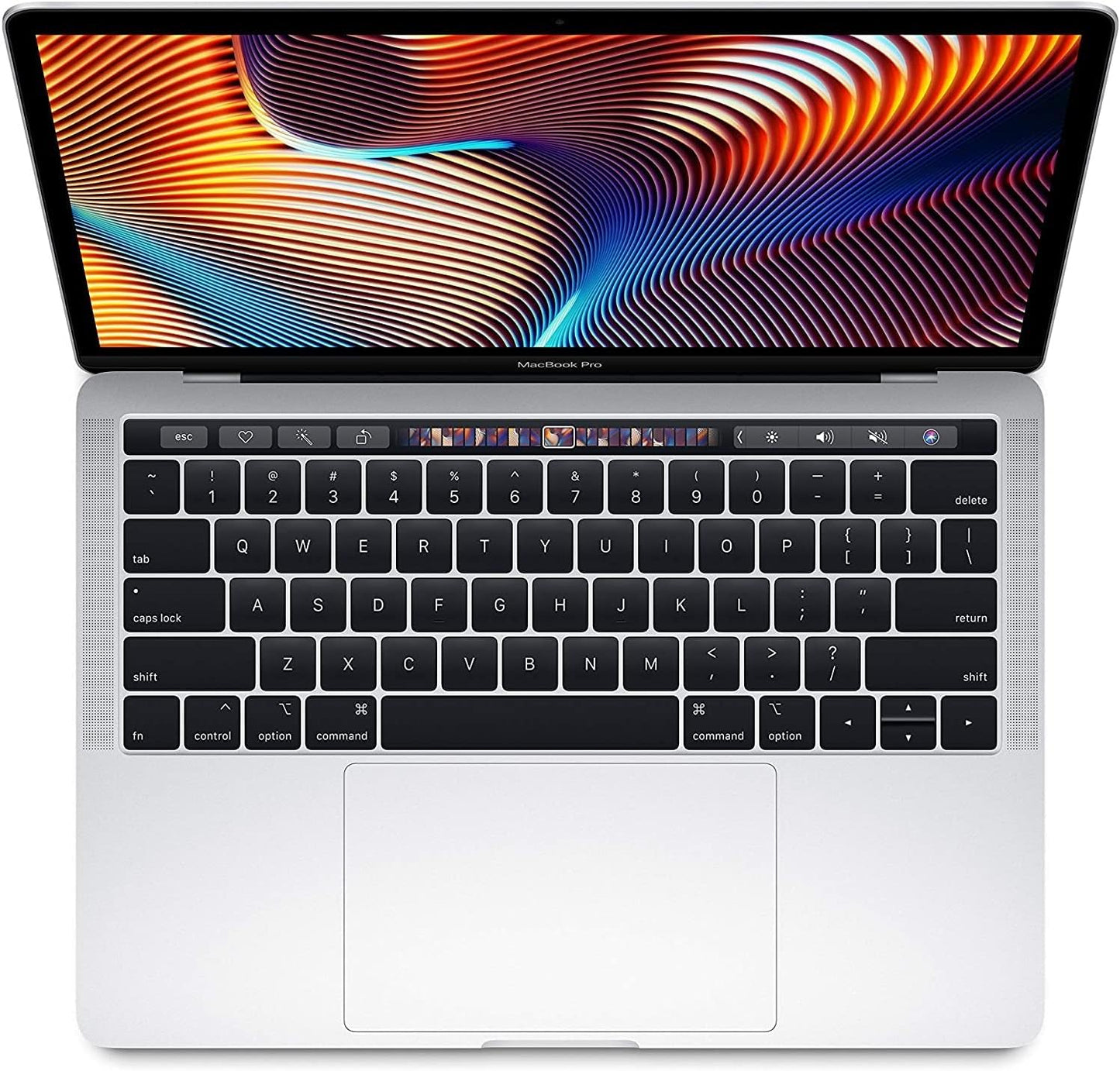 Dluxe Ave. Apple MacBook Pro Retina Display MPXQ2LL/A 13in Laptop 2.3GHz Intel Core i5 Dual Core 8GB RAM 128GB SSD Silver macOS Mojave 10.14 (Renewed)