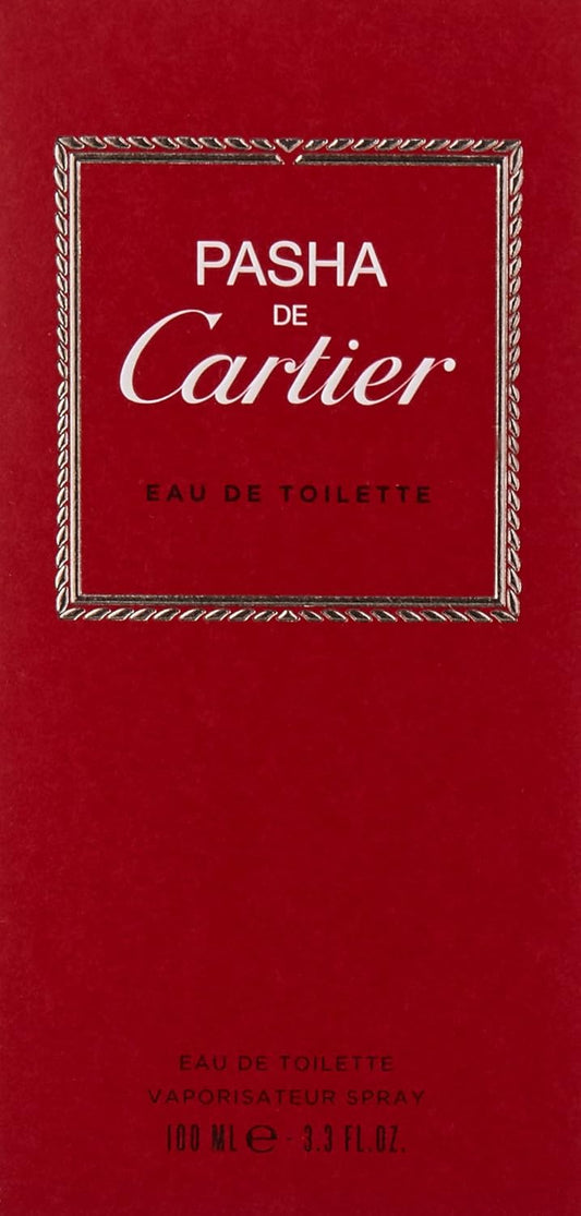 Dluxe Ave. CARTIER Pasha de Cartier/ Eau de Toilette for Men/ 100 mL. 3.3 fl oz