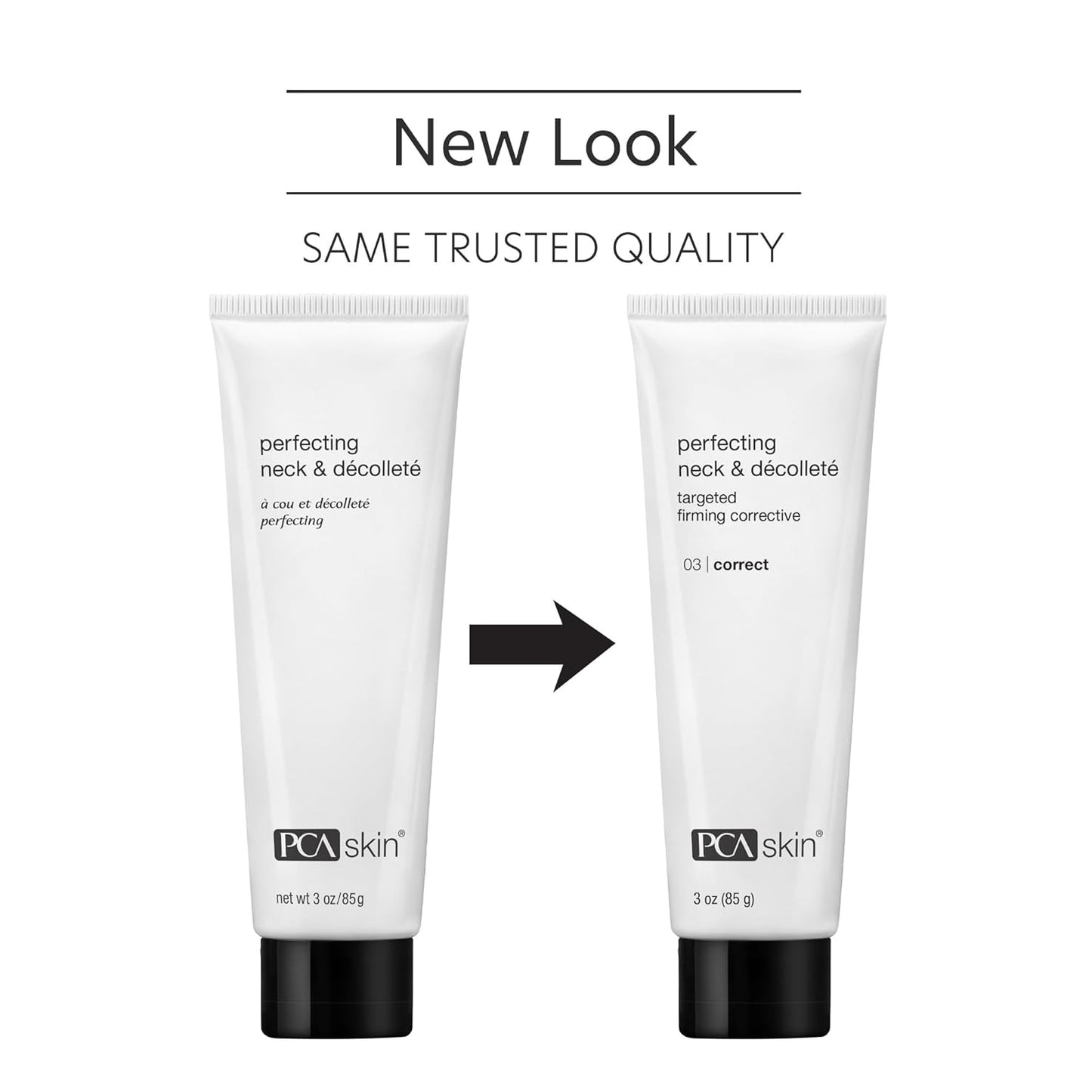 Dluxe Ave. PCA SKIN Perfecting Neck & Chest Firming Cream - Anti Aging Retinol Moisturizer for Reducing Discoloration Wrinkles & Fine Lines (3 oz)