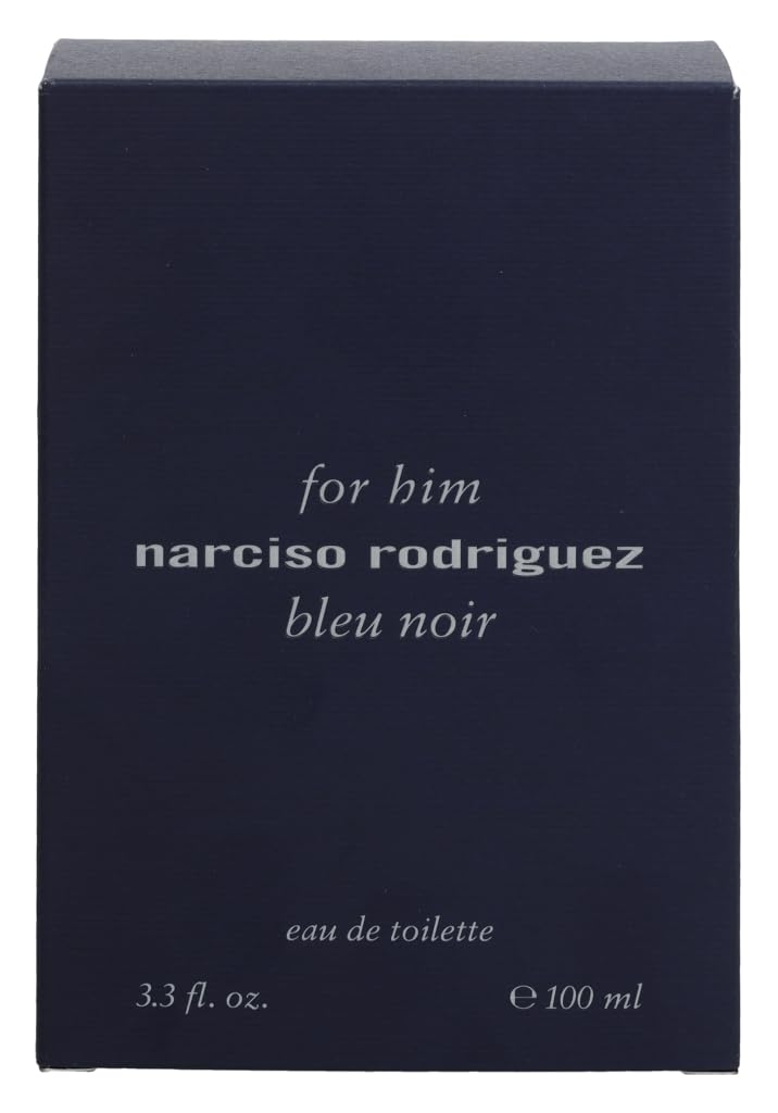 Dluxe Ave. Narciso Rodriguez Him Bleu Noir Eau de Toilette Spray for Men 3.3 Ounce