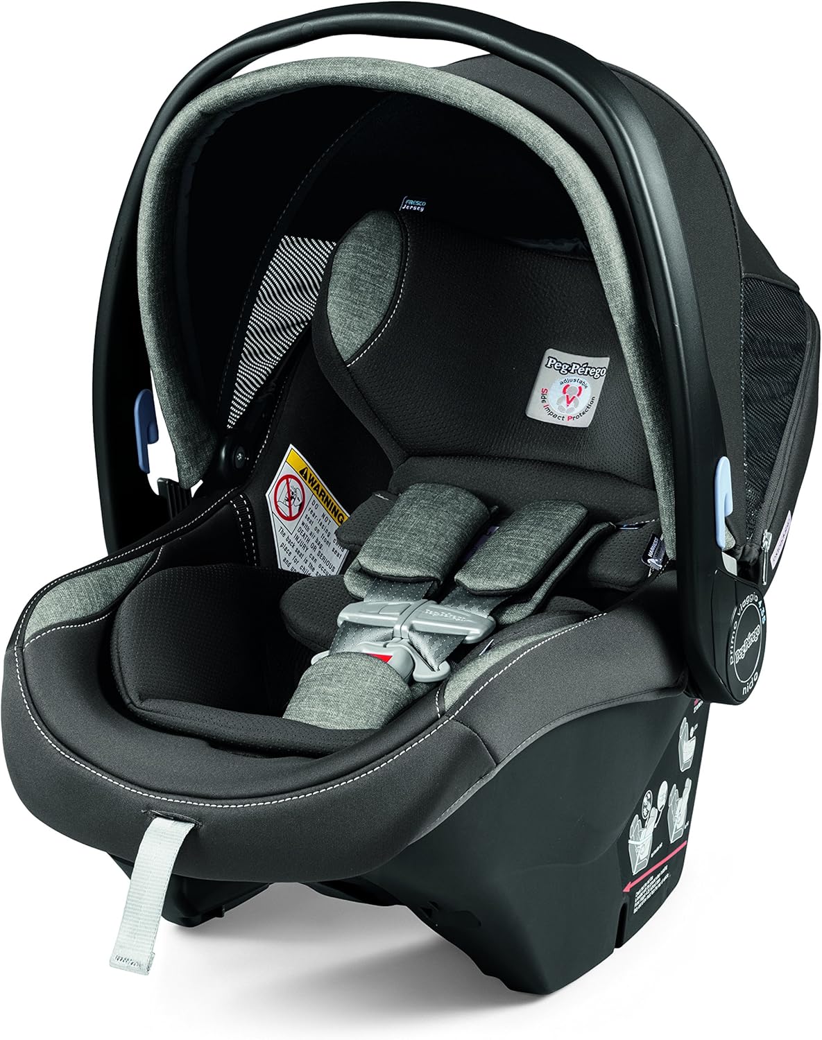 Dluxe Ave. Rear Facing Infant Car Seat/ for Babies 4 to 35 lbs/ (Grey)