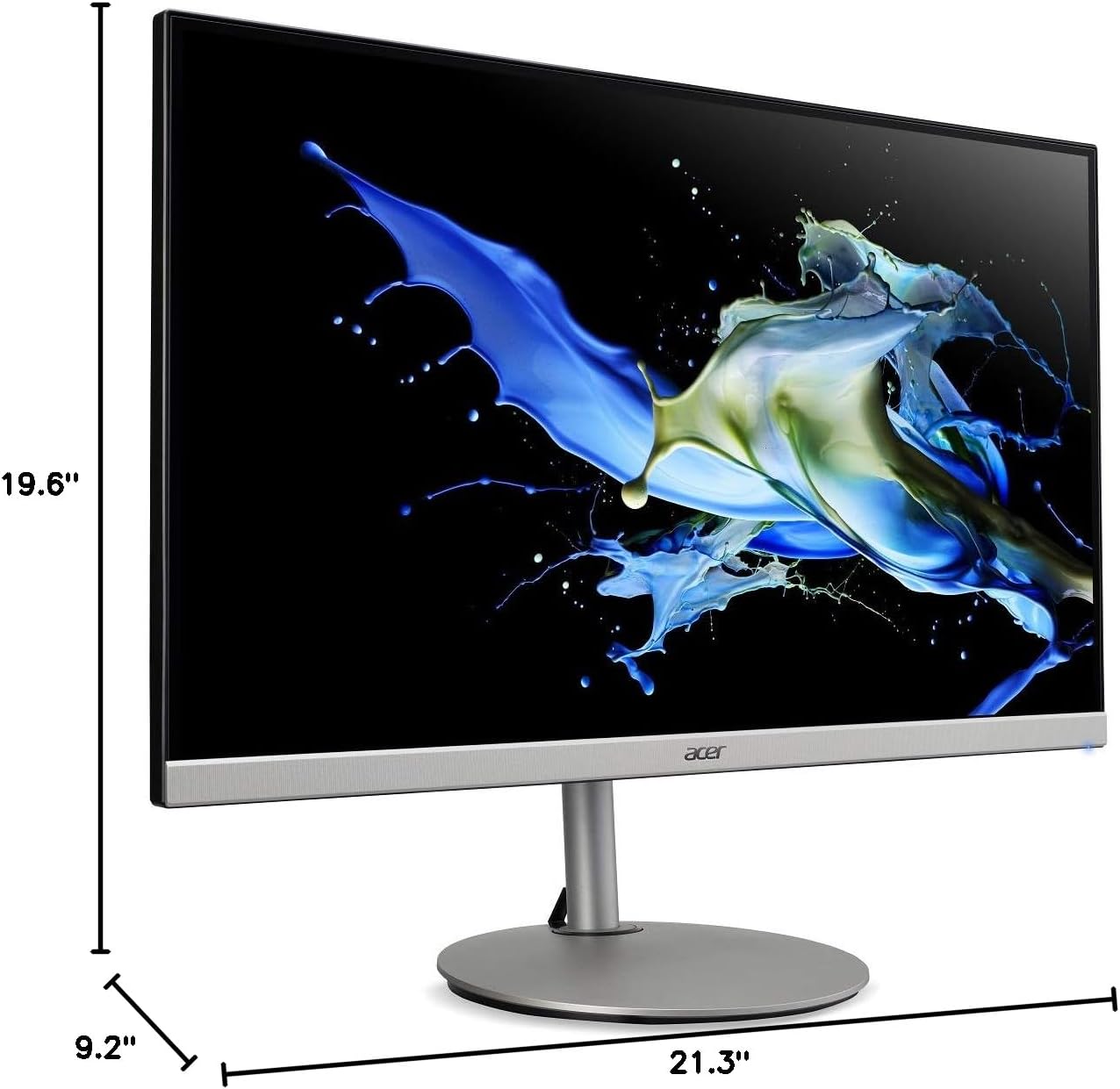 Dluxe Ave. Acer CB242Y bir 23.8" Full HD (1920 x 1080) IPS Zero Frame Home Office Monitor