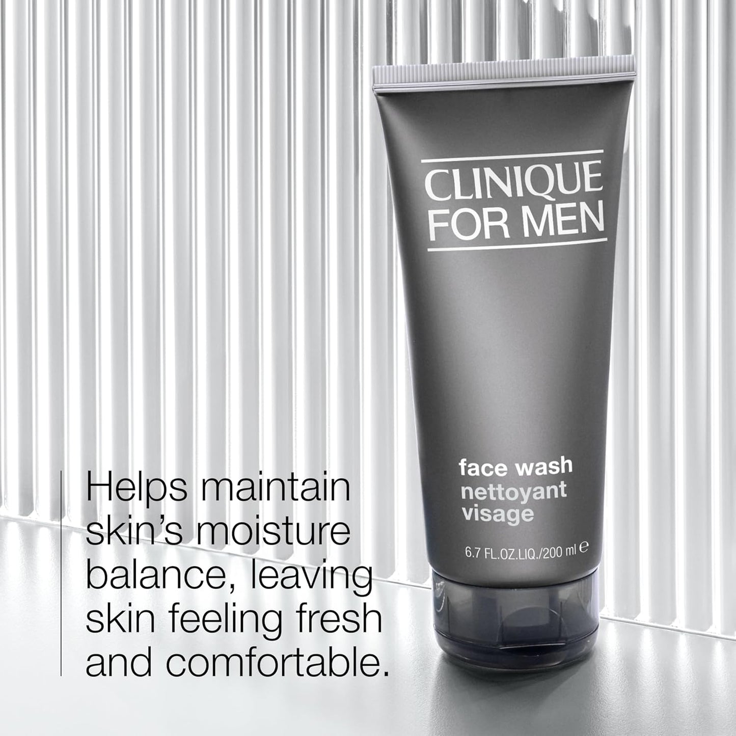 Dluxe Ave. Clinique For Men Starter Kit Set For Daily Age Repair | Face Wash Cream Shave + Anti-Age Moisturizer