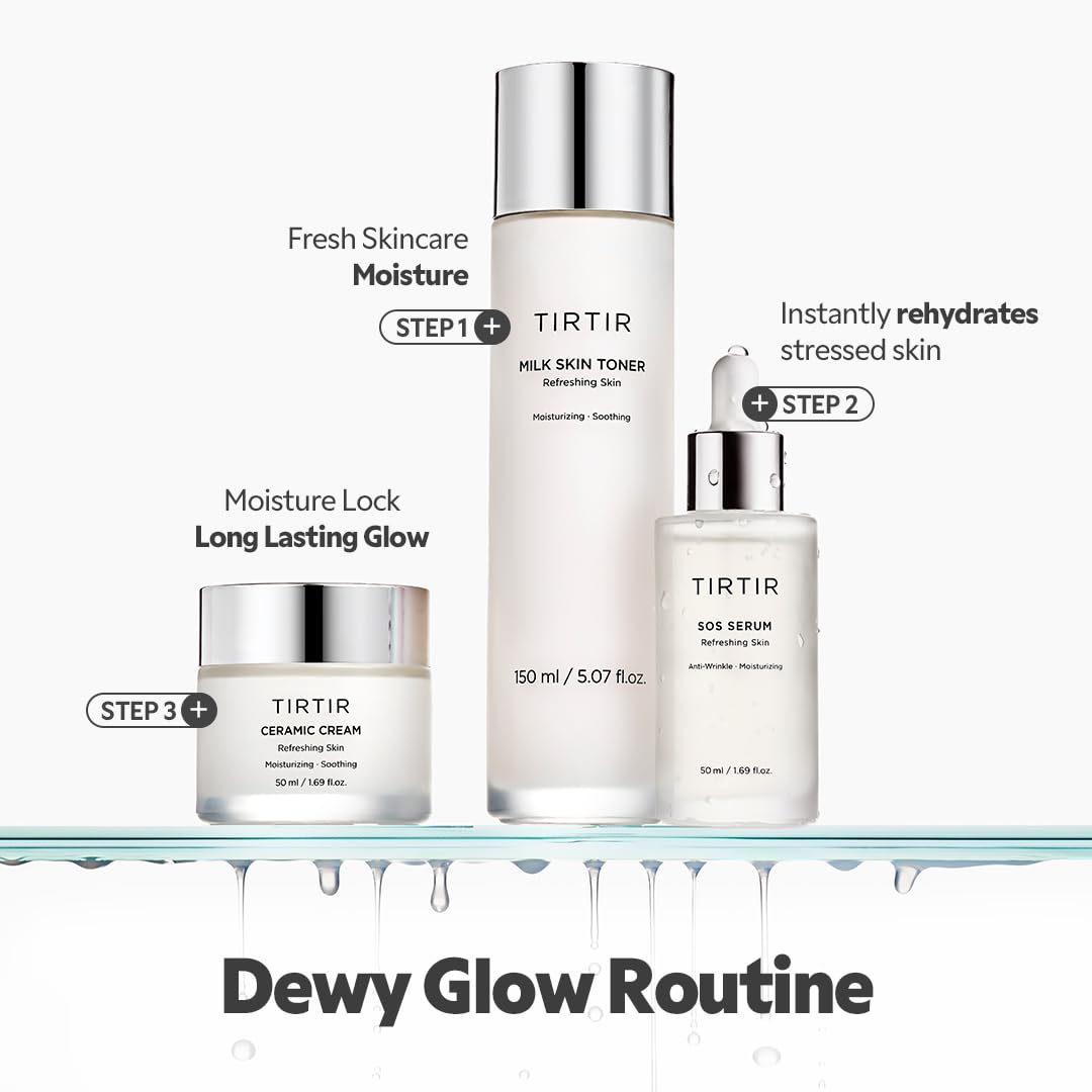 Dluxe Ave. TIRTIR Natural Ceramide Cream/ Deep moisturizer for Glass Skin