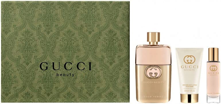 Dluxe Ave. Gucci Guilty 3 Piece Hardbox Gift Set
