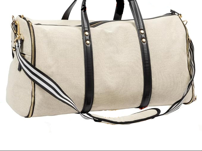 Dluxe Ave. Convertible Garment Duffel for Travel/ with Shoe Pocket/ Shoulder Strap