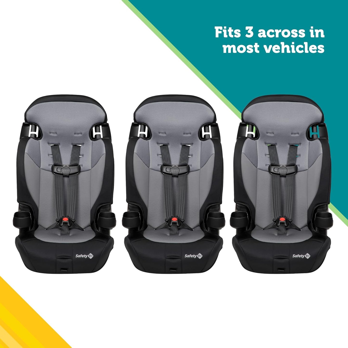 Dluxe Ave. 2-in-1 Booster Car Seat Forward Facing Car Seat with Harness/ High Back/ 30-65 Pounds