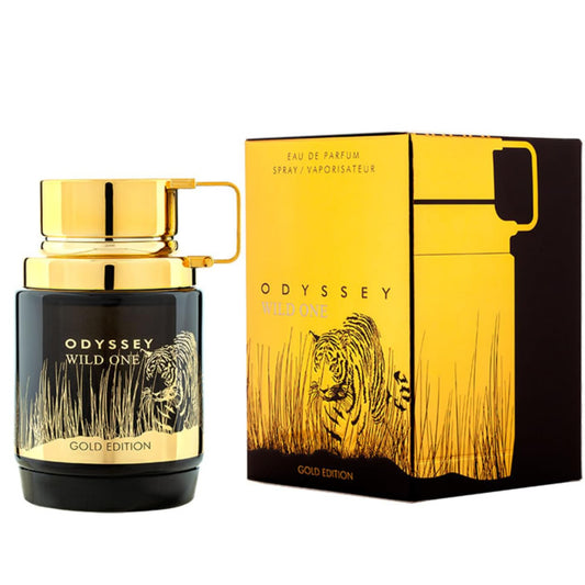 Dluxe Ave. Armaf Odyssey Wild One Gold Edition for Men/ Eau de Parfum Spray/ 3.4 Oz