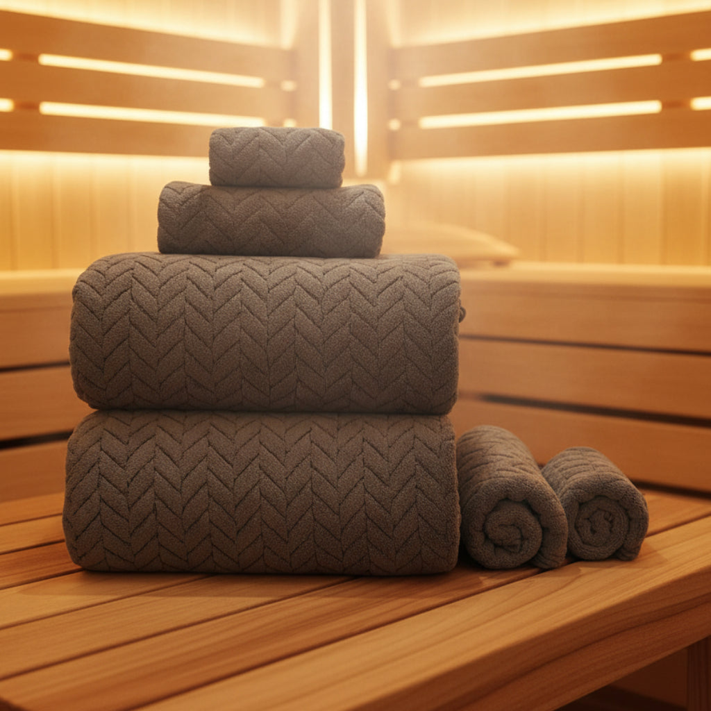 Dluxe Ave. Oversized Bath Towels for Extra Large Sets