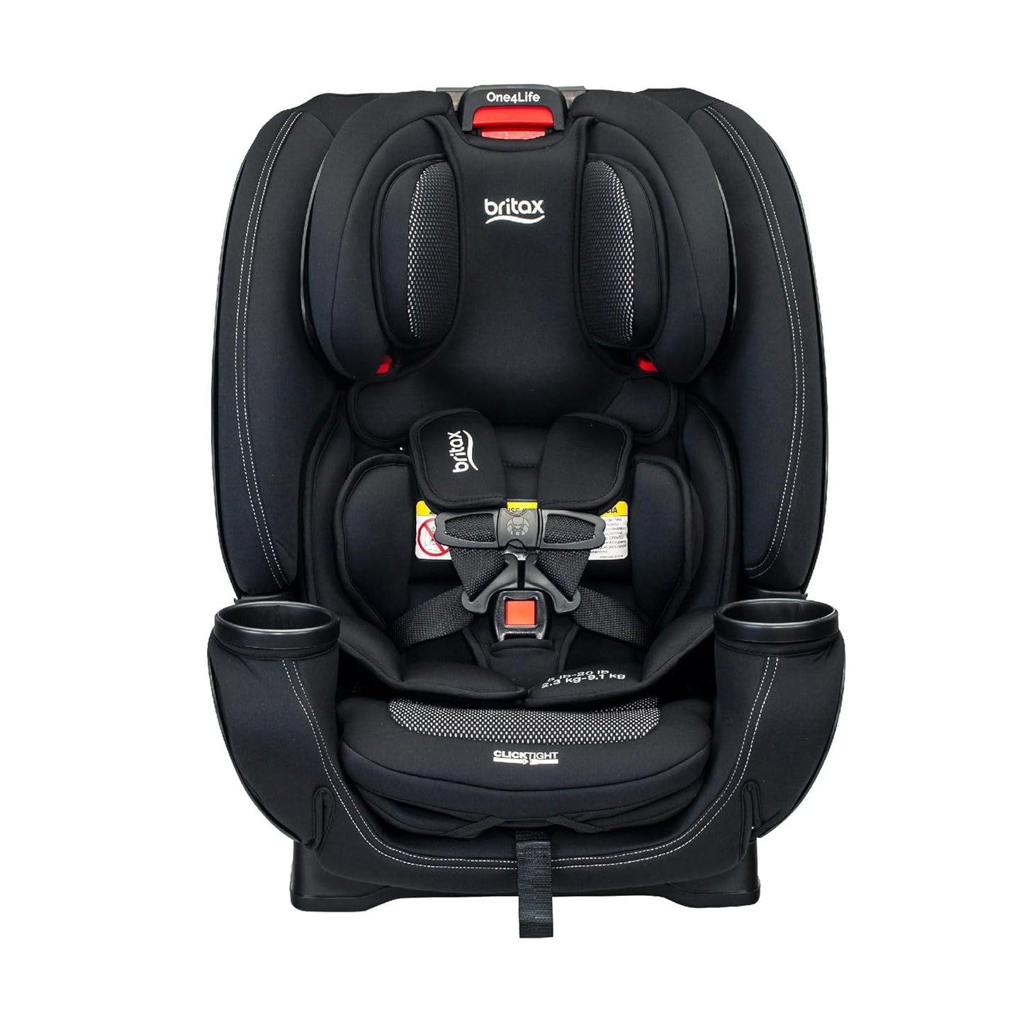 Dluxe Ave. Convertible Car Seat/ 5 to 120lbs/ Converts from Rear-Facing Infant Car Seat to Forward-Facing/ Booster Seat/ Cool Flow Carbon
