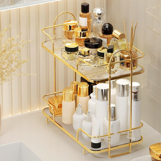 Dluxe Ave. 2 Tier Cosmetic Organizer