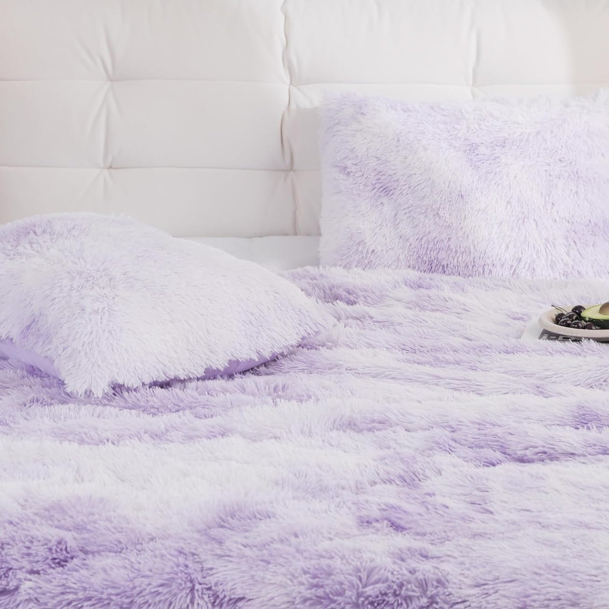 Dluxe Ave. (TWIN) 2 Pcs Comforter and Bedding Set, Purple
