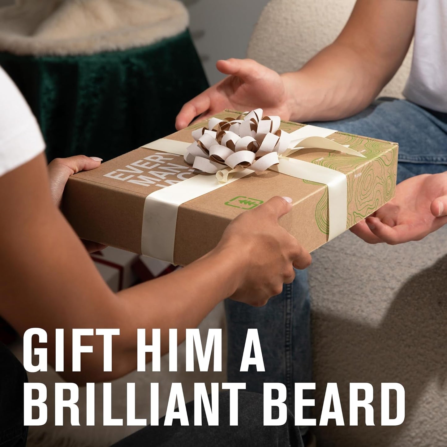 Dluxe Ave. Mens Aged Bourbon Beard Set/Grooming Essentials