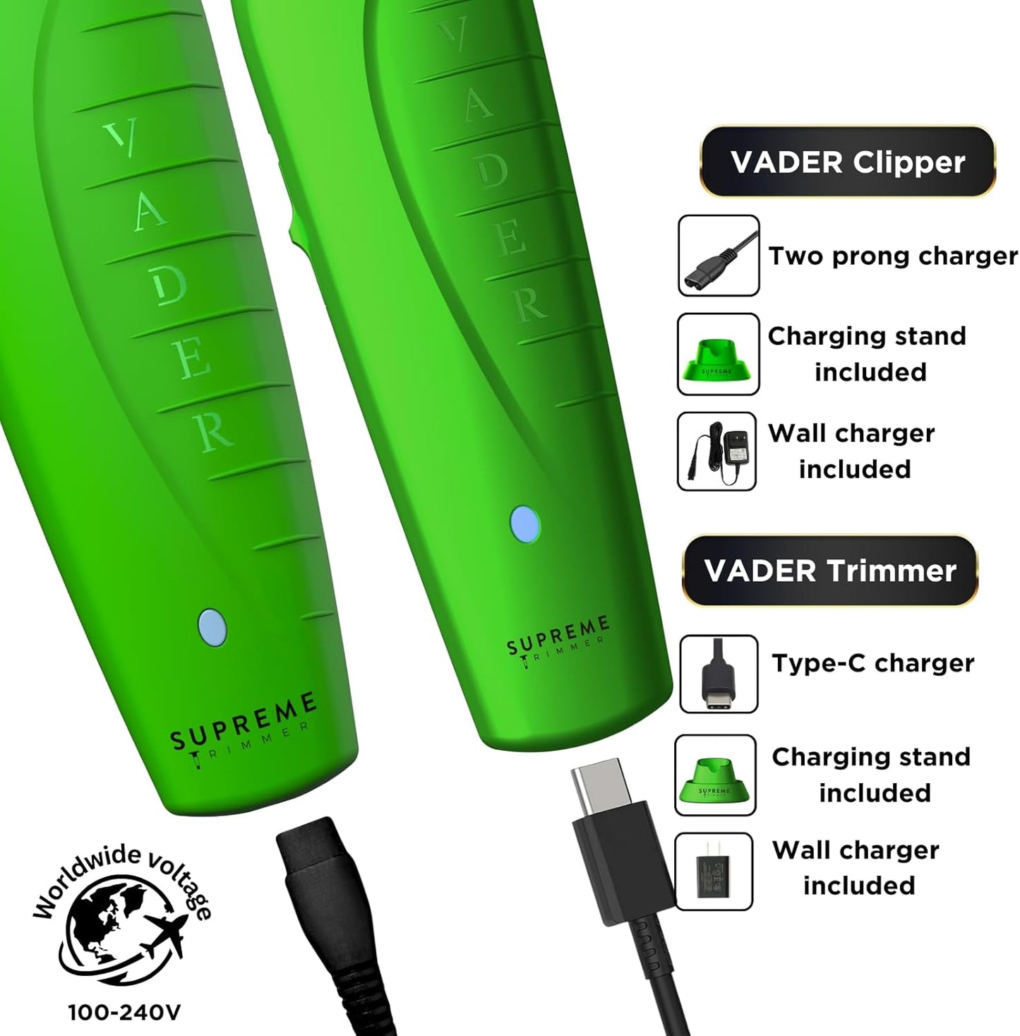 Dluxe Ave. Trimmer Set 2-in-1