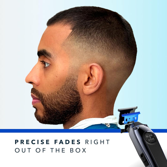 Dluxe Ave. Blade & Stone™ Professional Hair Trimmer for Men Dark Night