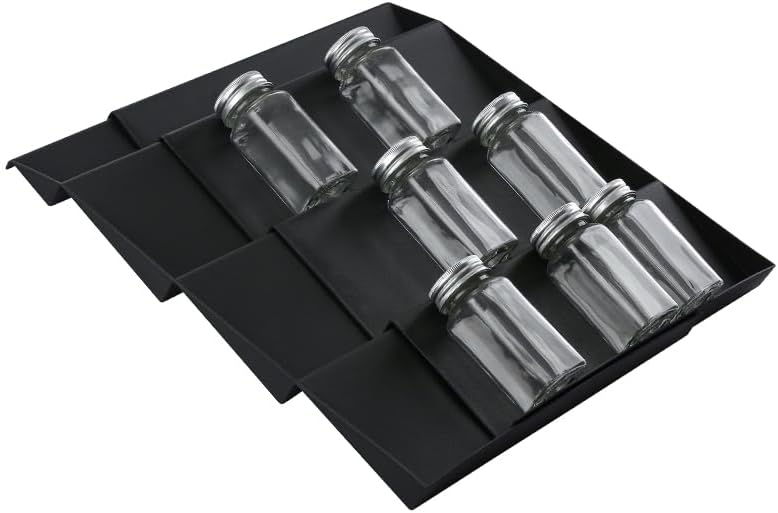 Dluxe Ave. 4 Tier Adjustable Spice Rack