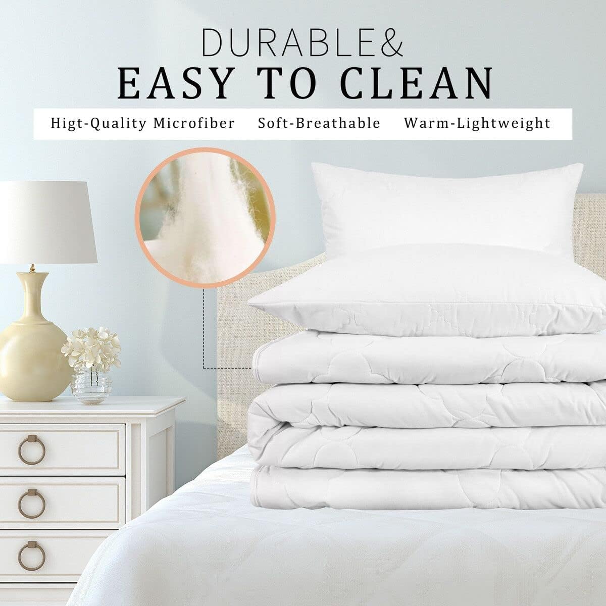 Dluxe Ave. ( TWIN ) 2 Pcs Comforter and Bedding Set