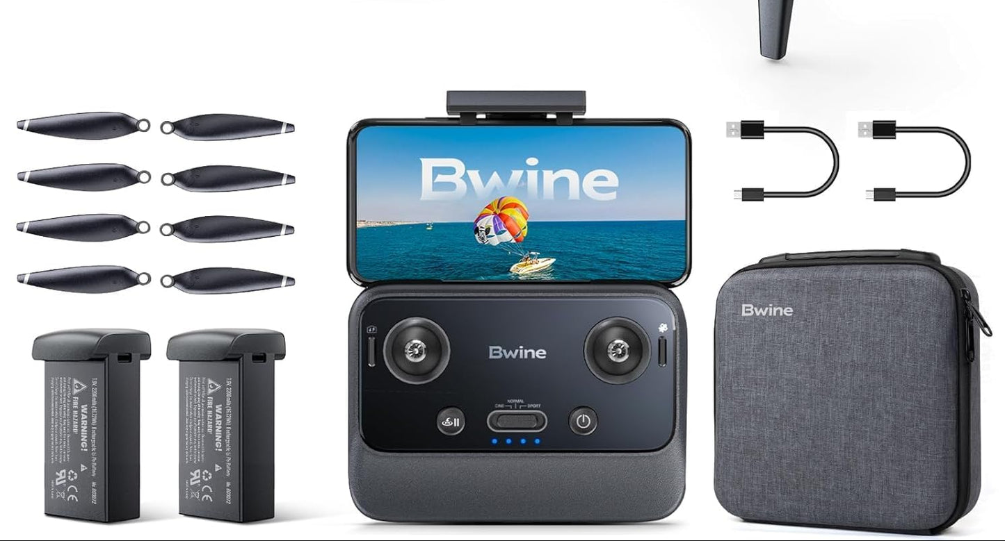Dluxe Ave. GPS Drones with Camera for Adults/ 4K Only 238g 70-Minute TOF 9842 FT Long Range