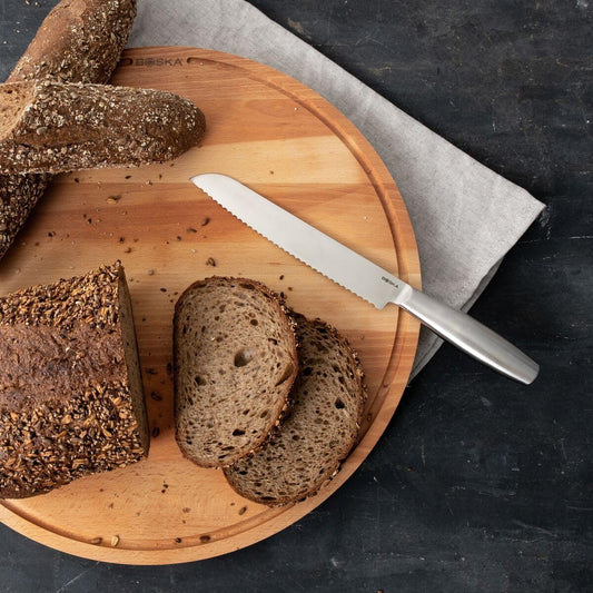 Dluxe Ave. Copenhagen/Serrated Knife for bread/Professional Design / 20 cm / 7.87 inch