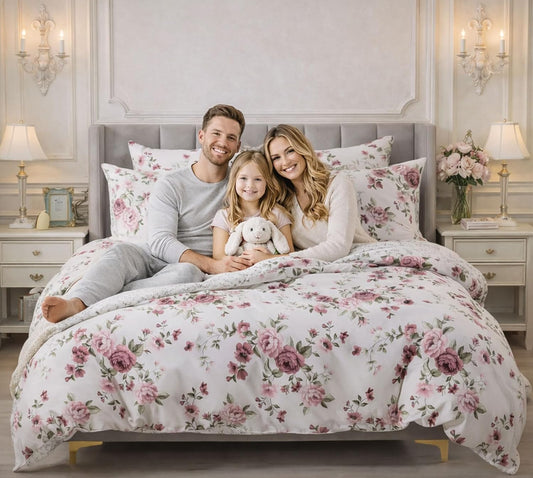 Dluxe Ave. (TWIN) Duvet Cover Set/ Premium 100% Cotton