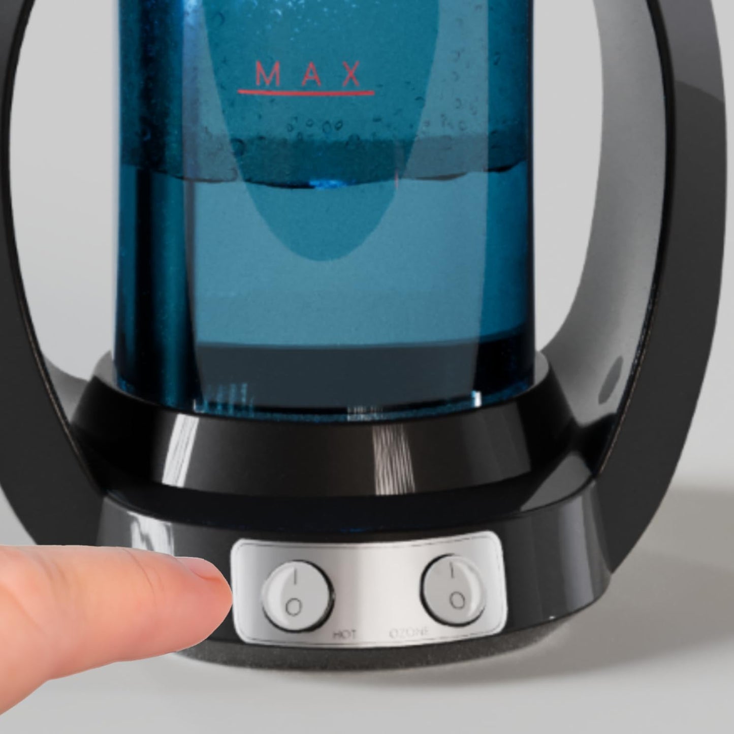 Dluxe Ave. Face Steamer for Facial Deep Cleaning/ Black