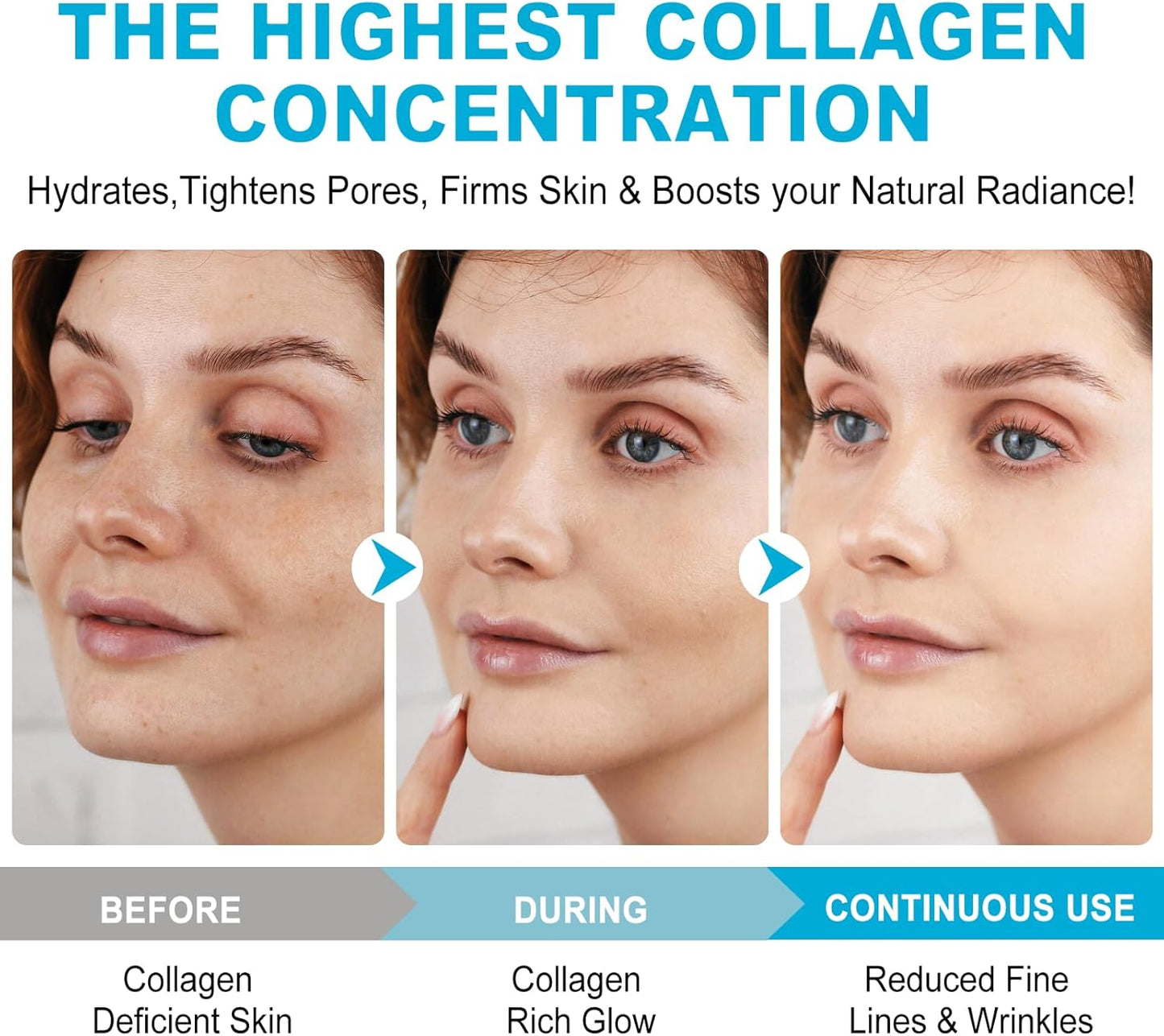Dluxe Ave. CLFJLXYX Collagen Face Mask for Deep Hydration,Moisture Locking,Hydrogel Mask,Collagen Night Wrapping Mask,Brightens Skin Tone,Promotes Elasticity and Firmness,Korean Skin Care-4 Pack