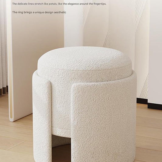 Dluxe Ave. Cashmere Makeup Chair for Bedroom or Salon (One Piece)