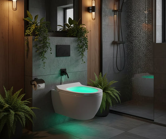 Dluxe Ave. 16-Color Motion Sensor LED Toilet Night Light