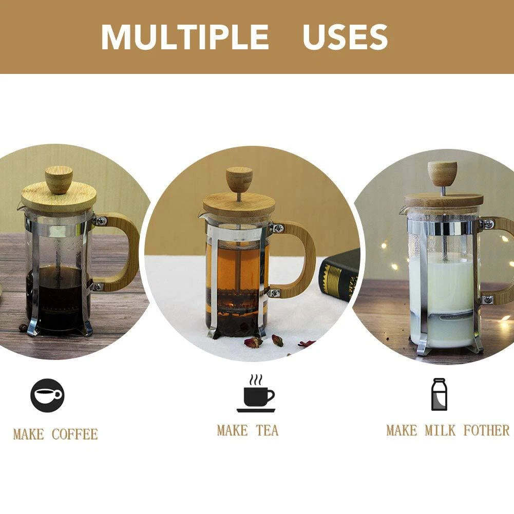 Dluxe Ave. Hand Pressure Coffee and Tea Maker for Home