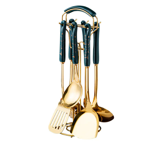 Dluxe Ave. Stainless Steel Kitchen Utensils Set