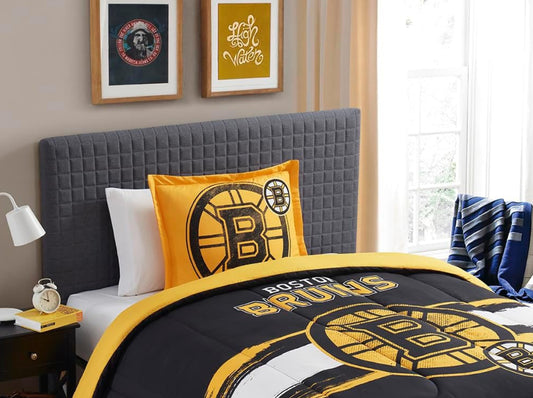 Dluxe Ave. ( FULL/ QUEEN ) 3 Pcs NHL Comforter & Sham Set