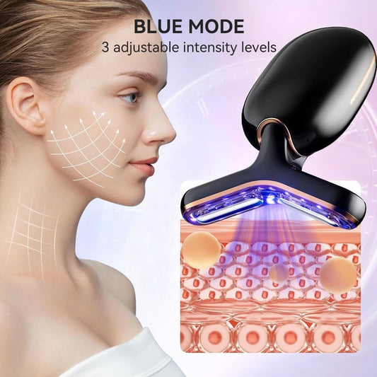 Dluxe Ave. Multifunctional Facial Massager Sculpting Tool / Black Gold