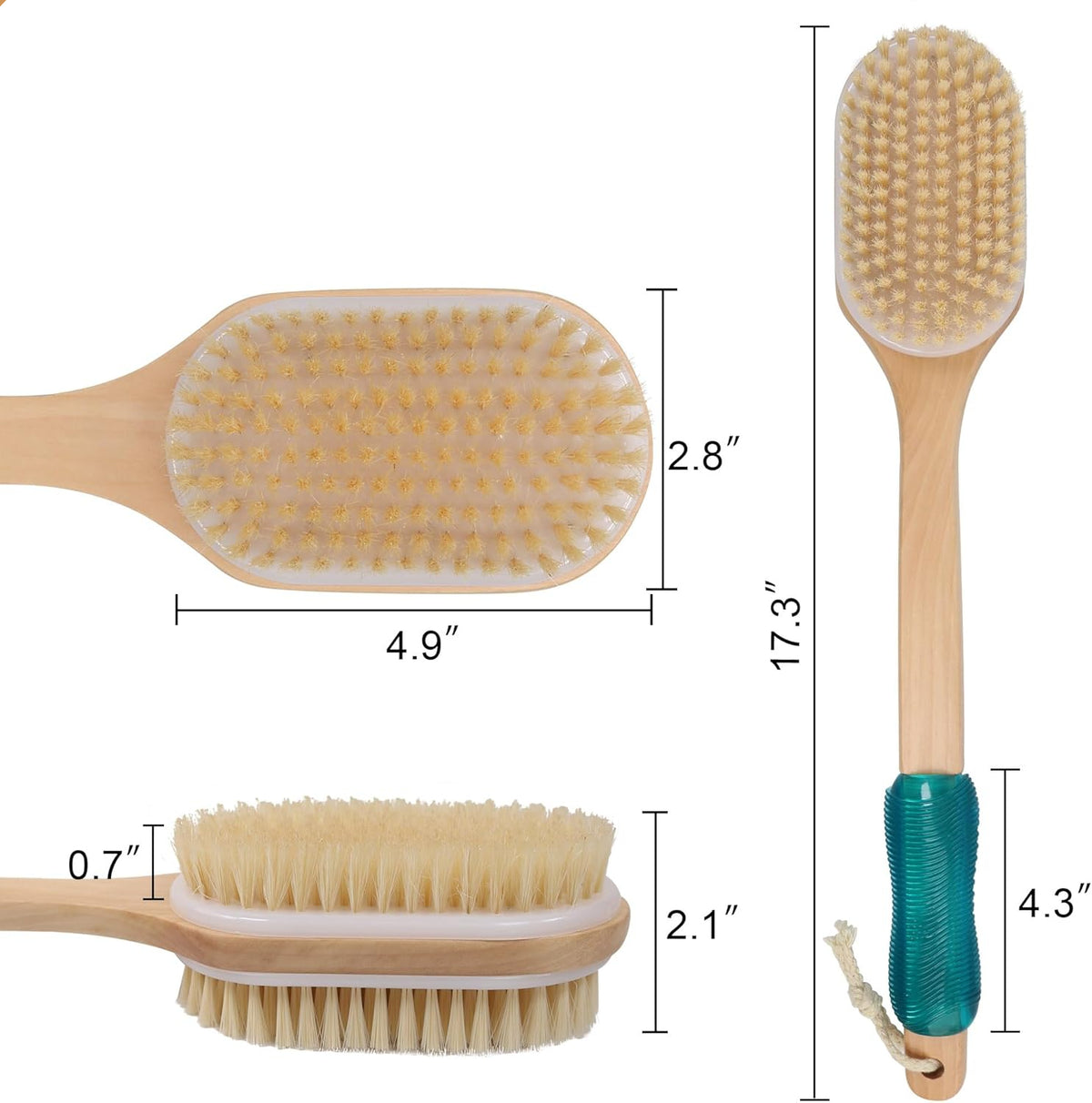 Dluxe Ave. Back Scrubber for Shower