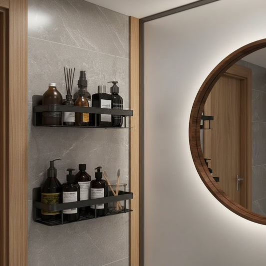 Dluxe Ave. Bathroom Shower Shelf Organizer with Storage Holder
