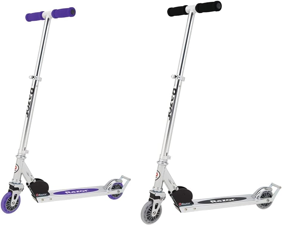 Dluxe Ave. Kick Scooter made of sturdy aircraft-grade aluminum - Purple